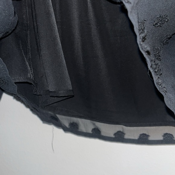 Flowy black off-shoulder blouse - new! $18 - Picture 6 of 8